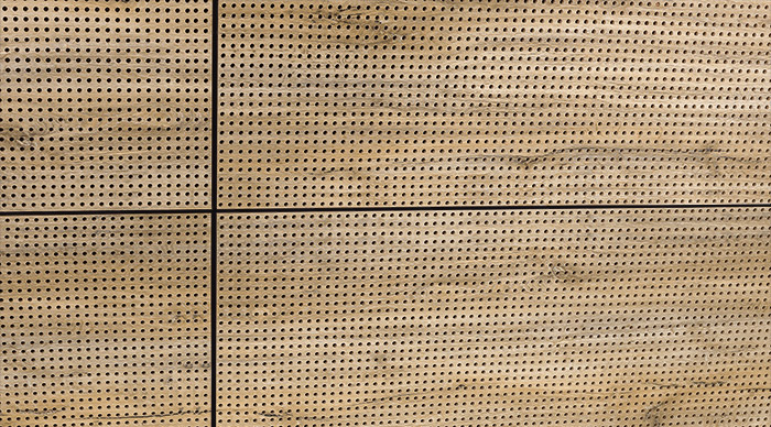 Perforated wall Panels