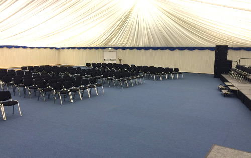 Sports Hall Draping
